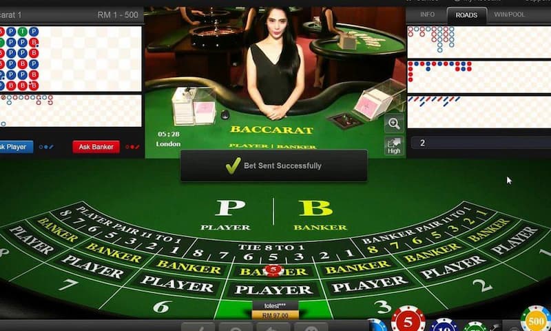 Quy tắc tính điểm baccarat